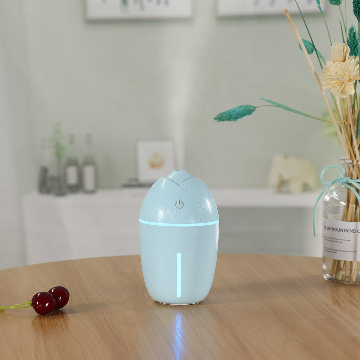Compact USB Humidifier for Desk, Car and Bedroom Air