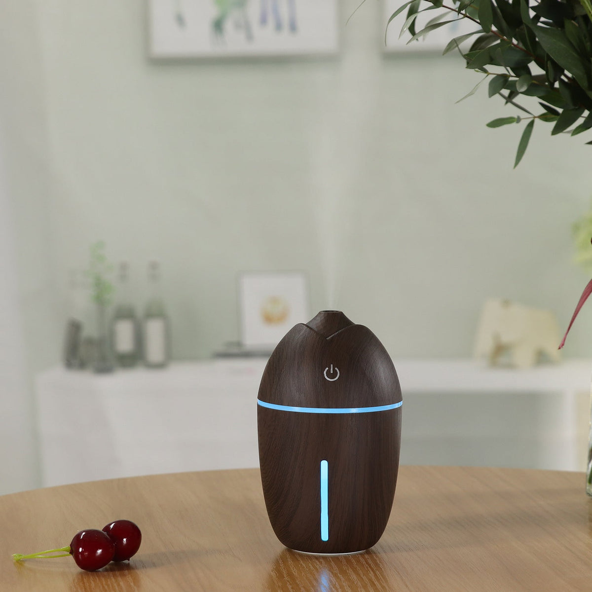 Compact USB Humidifier for Desk, Car and Bedroom Air
