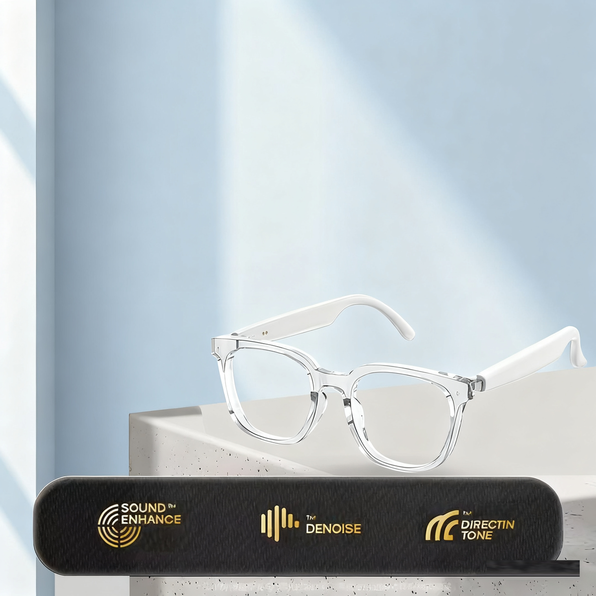 AI Translation Bluetooth Glasses with Open-Ear Audio