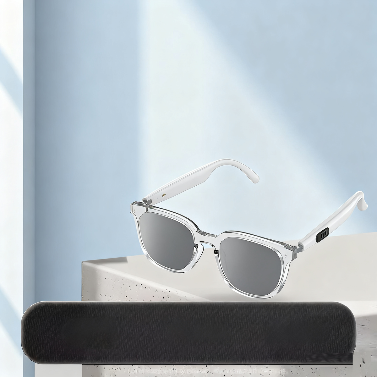 AI Translation Bluetooth Glasses with Open-Ear Audio