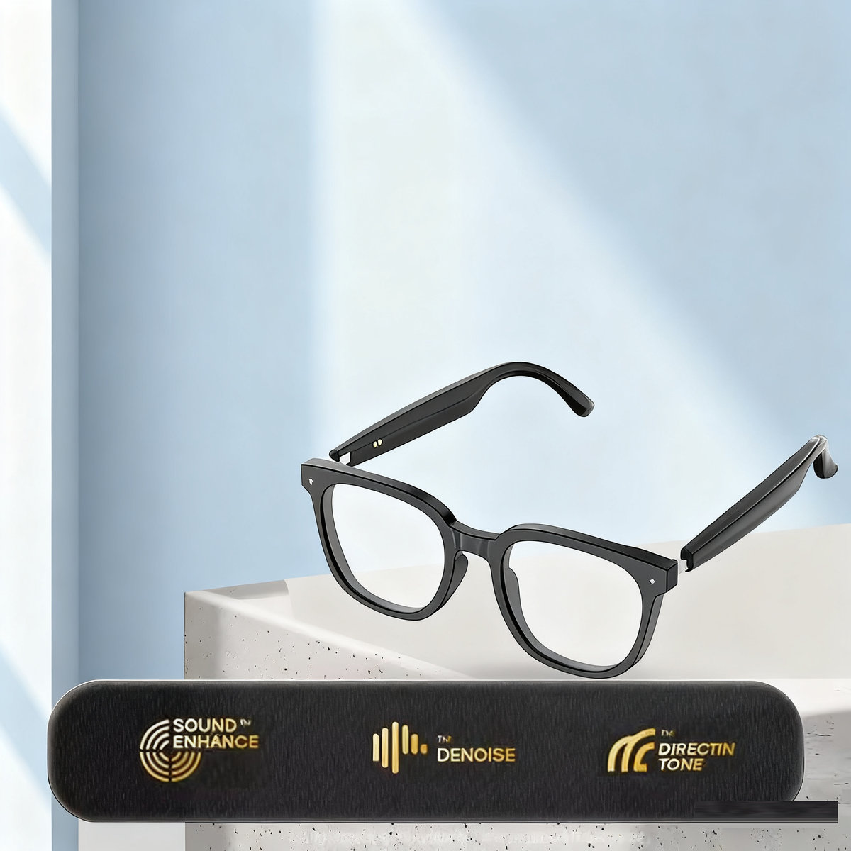 AI Translation Bluetooth Glasses with Open-Ear Audio