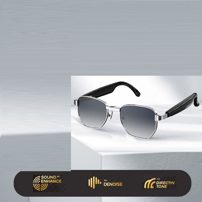 AI Translation Bluetooth Glasses with Open-Ear Audio