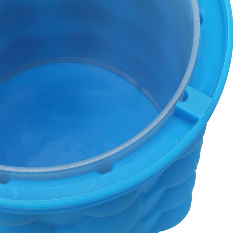 Ice Cube Maker Silicone Bucket for Parties & Picnics