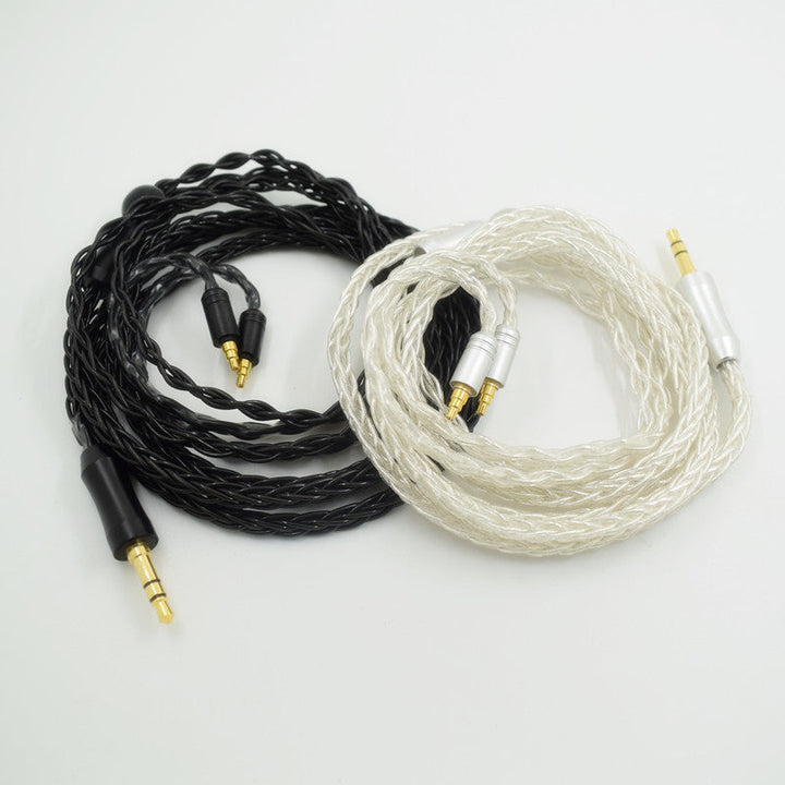 Headphone Upgrade Cable, 8-Core Silver-Plated Copper