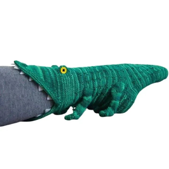 Crocodile knit socks - wanelo - store - roman