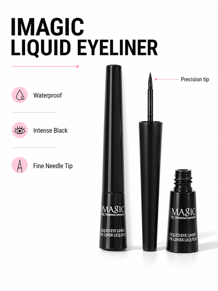 IMAGIC Waterproof Liquid Eyeliner Pen — All-Day Precision
