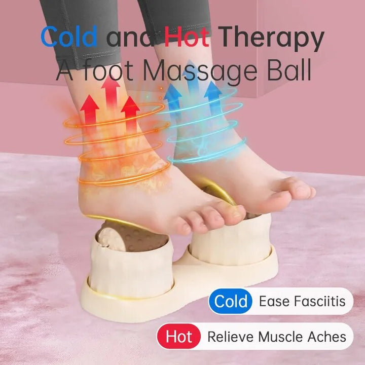 Cold Compress Foot Massager — Dual Hot & Cold Therapy