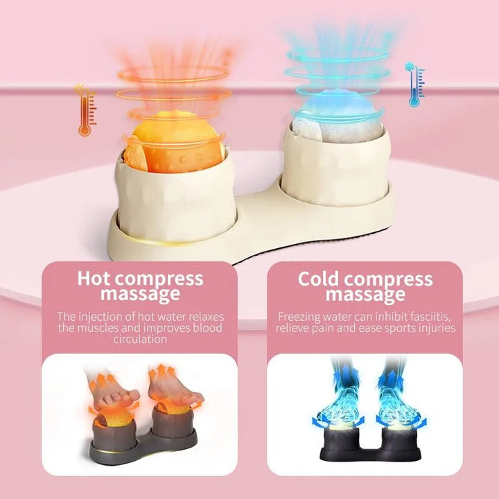 Cold Compress Foot Massager — Dual Hot & Cold Therapy
