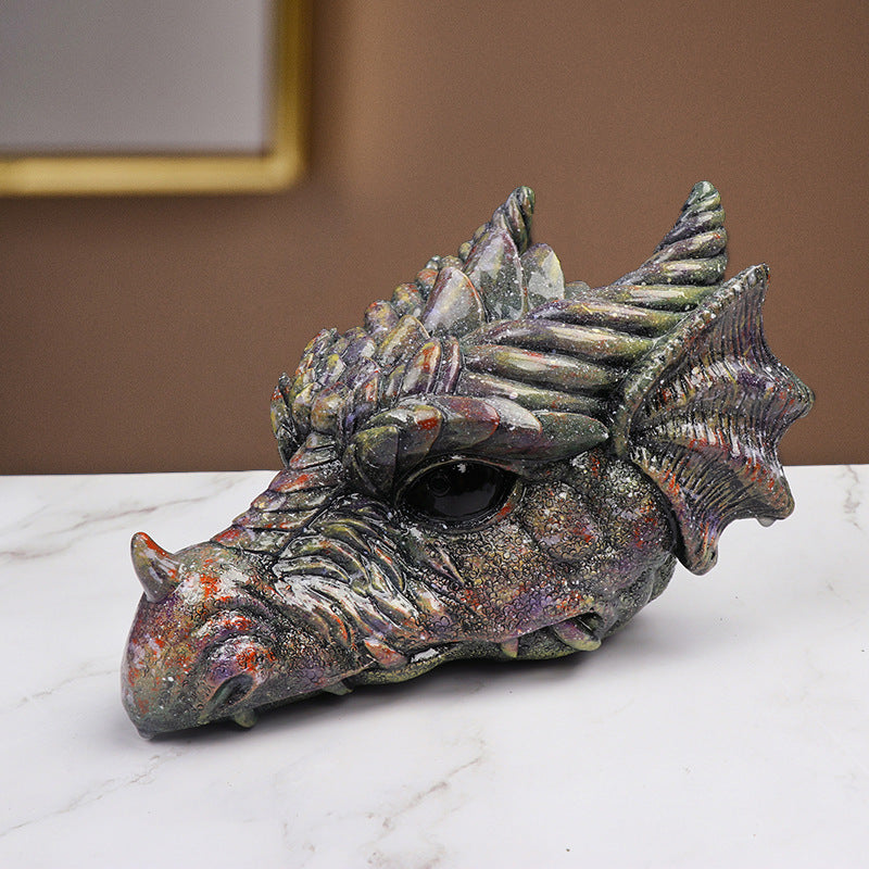 Dragon Ornament, Imitation Crystal Fantasy Home Decor