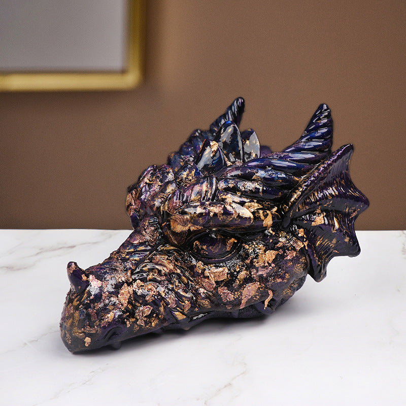 Dragon Ornament, Imitation Crystal Fantasy Home Decor
