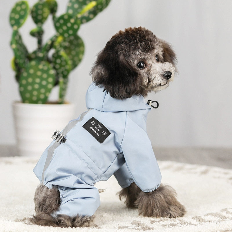 Dog Raincoat | Full-Coverage Reflective Protection