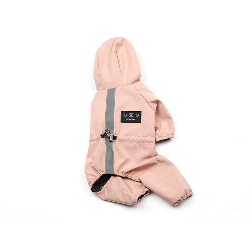 Dog Raincoat | Full-Coverage Reflective Protection