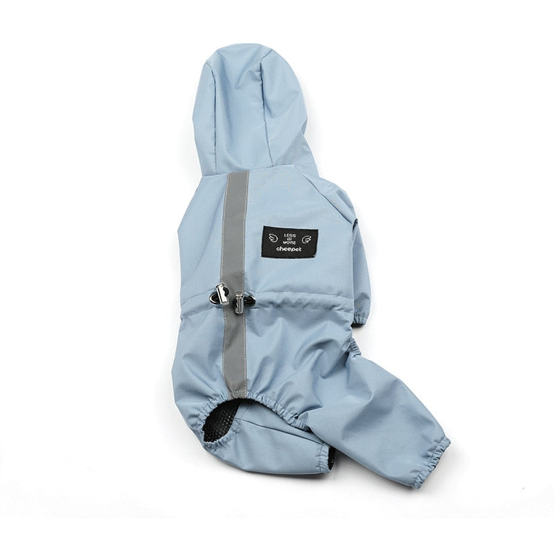 Dog Raincoat | Full-Coverage Reflective Protection