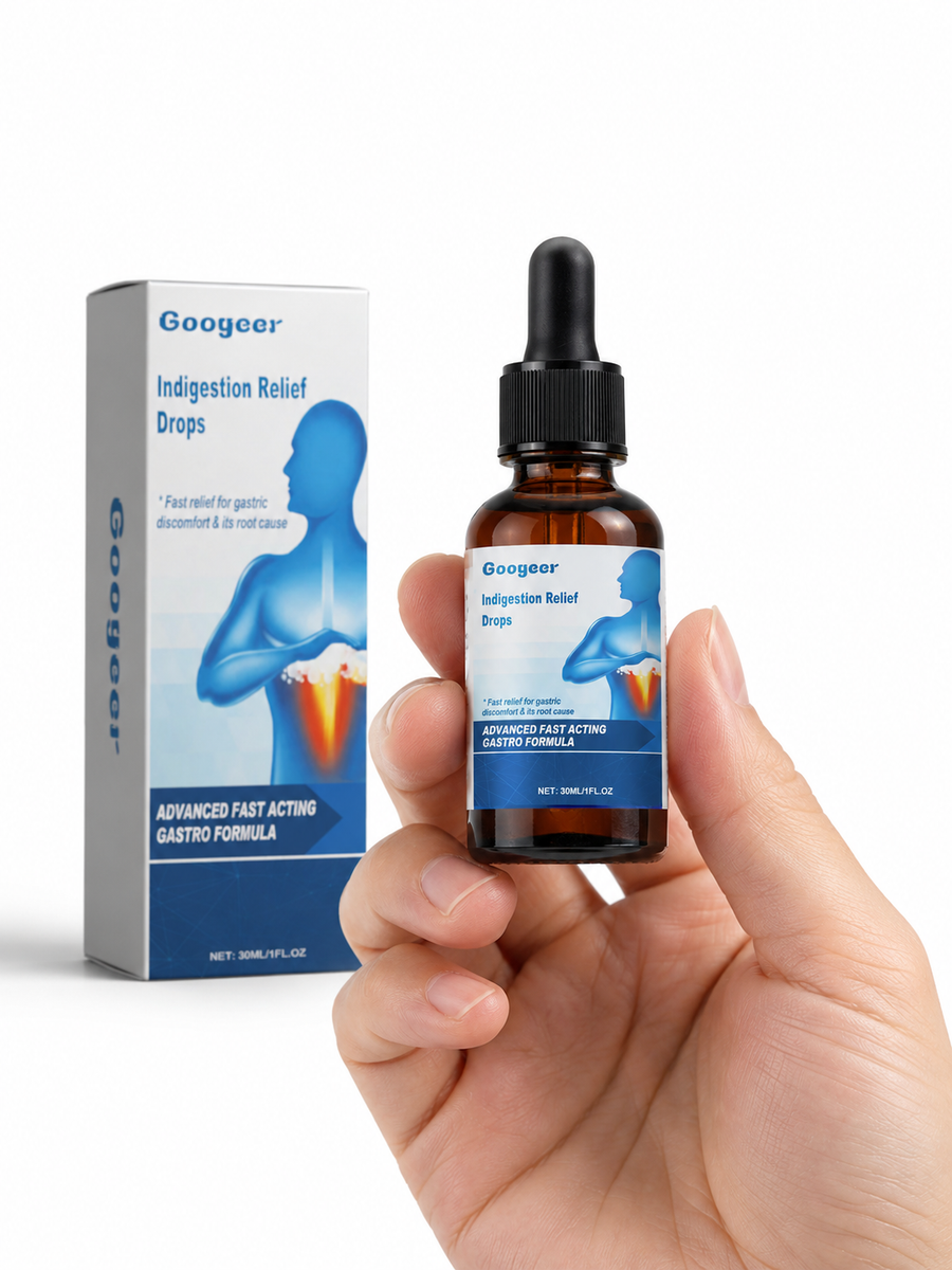 Fast-Acting Indigestion Relief Drops – Soothe Stomach Upset