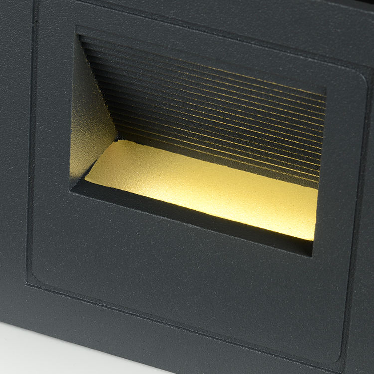 Warm Recessed Stair Light with Motion Sensor, IP65