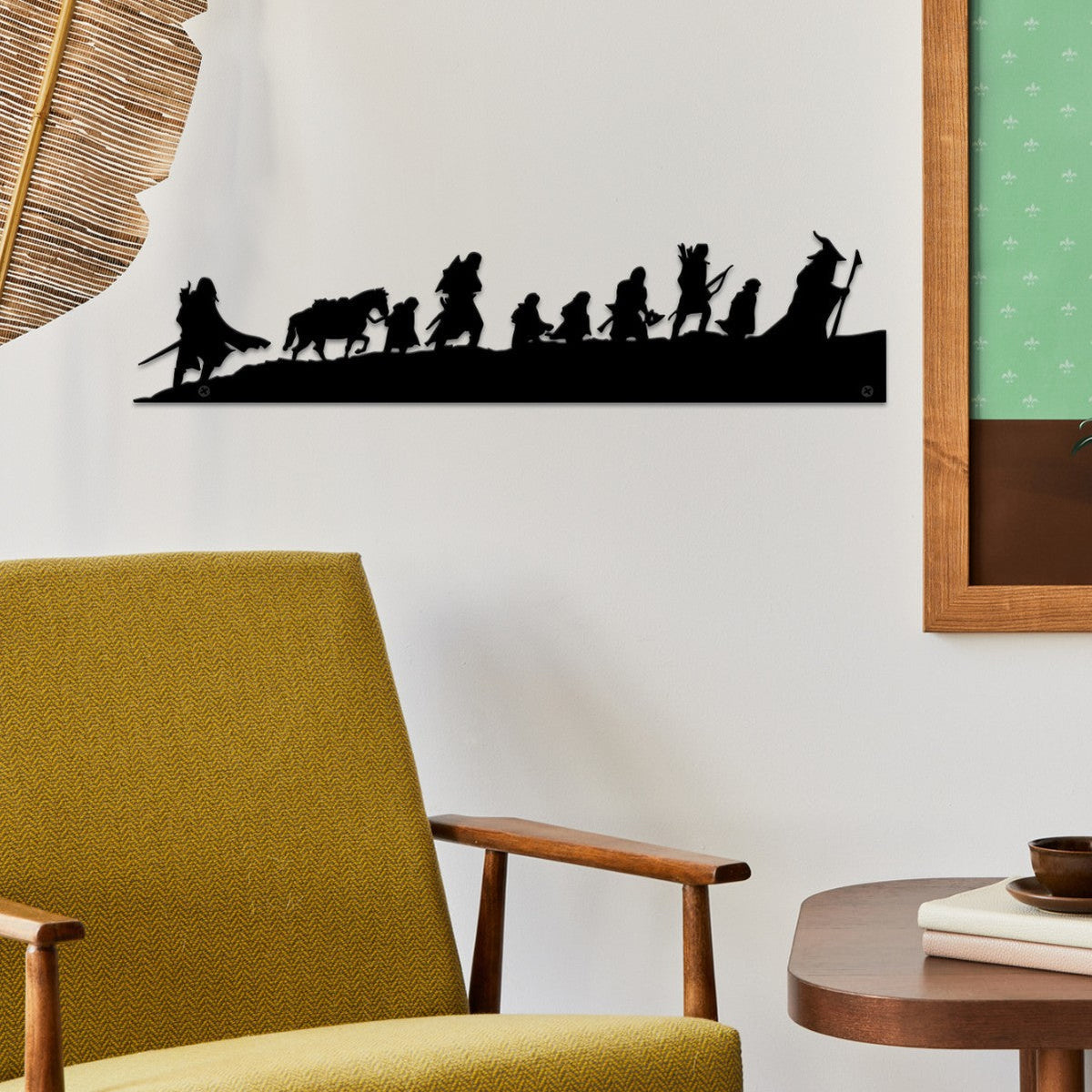 Metal Mountain Wall Art for Adventure-Inspired Rooms