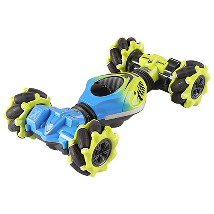 Remote Control Stunt Car With Double-Sided Twists
