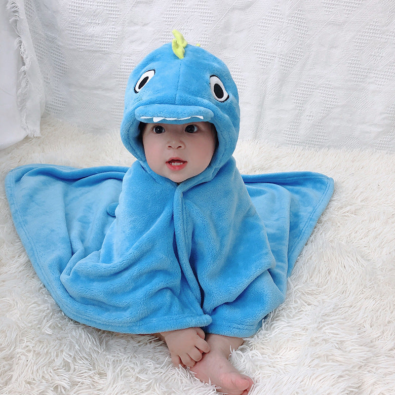 Baby Hooded Blanket Cloak for Cozy Cuddles & Photos