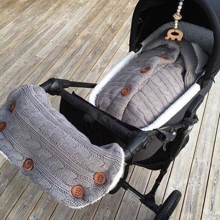 Baby Swaddle Sleeping Bag for Cozy Stroller Walks