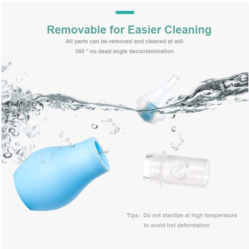 Baby Nasal Aspirator With Adjustable Anti-Backflow Suction