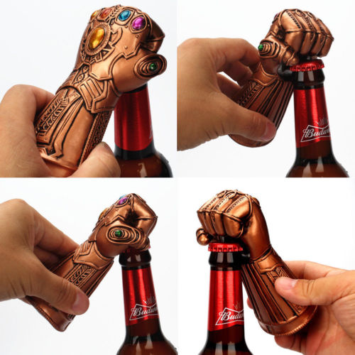 Thanos Infinity Gauntlet Bottle Opener for Beer Lovers