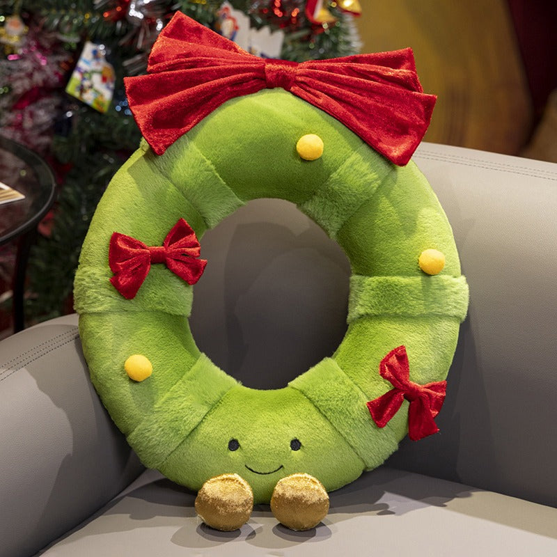 Christmas Tree Pillow Cushion for Cozy Holiday Decor
