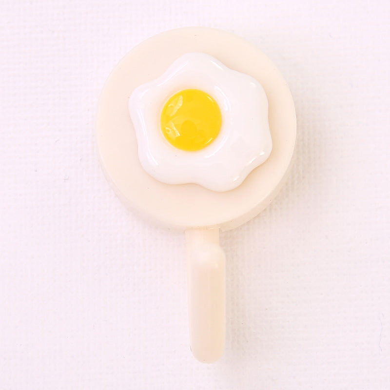 Cute Cartoon Wall Hooks: Nail-Free Adhesive Door Hooks