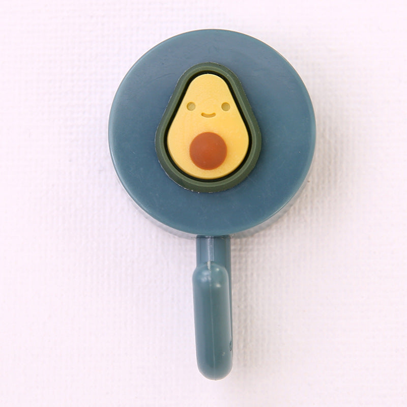 Cute Cartoon Wall Hooks: Nail-Free Adhesive Door Hooks