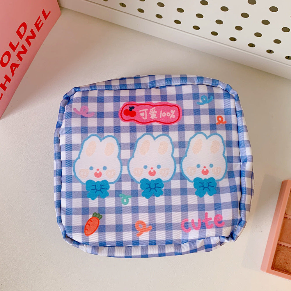 Cute Sanitary Napkin Storage Bag for Students & Travel