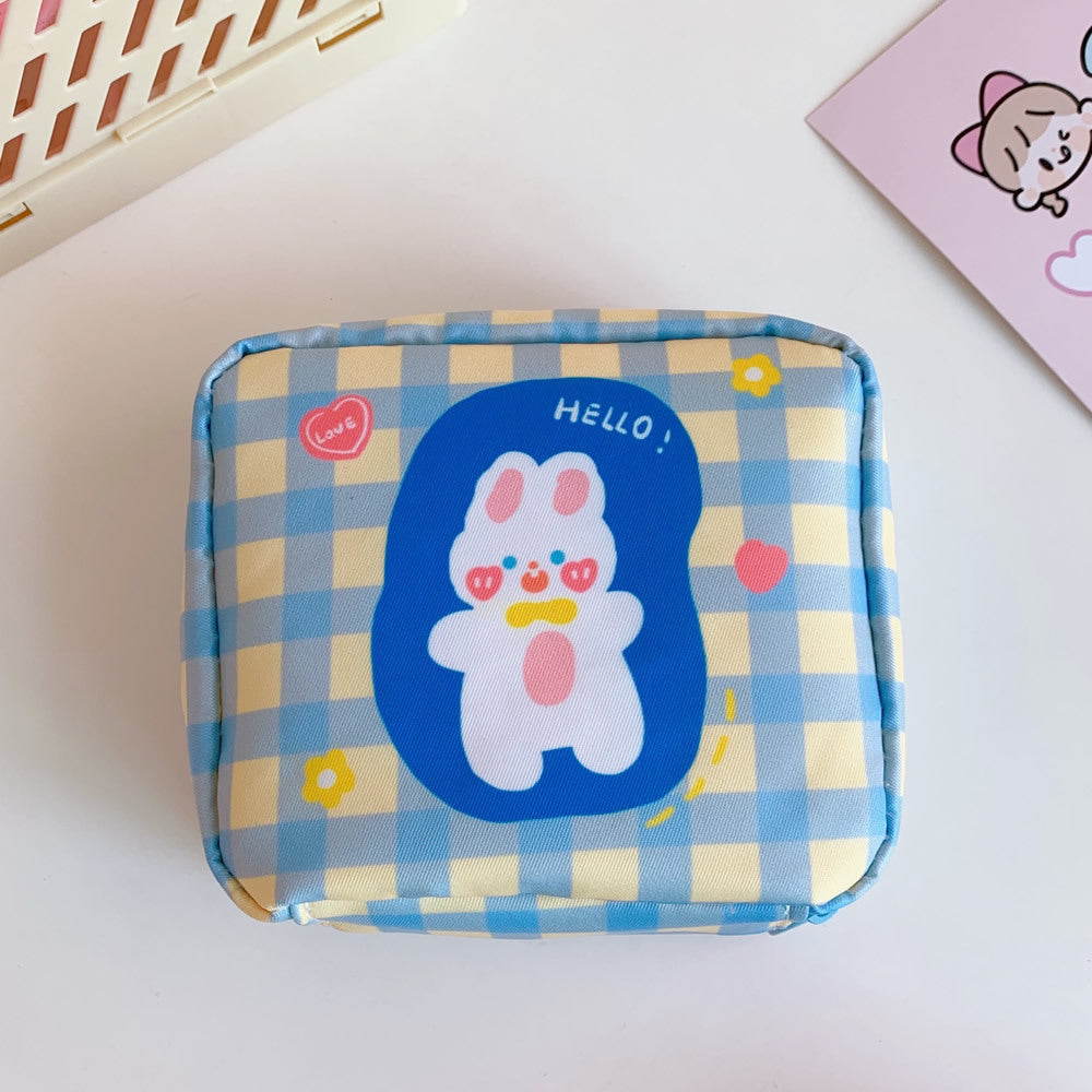 Cute Sanitary Napkin Storage Bag for Students & Travel