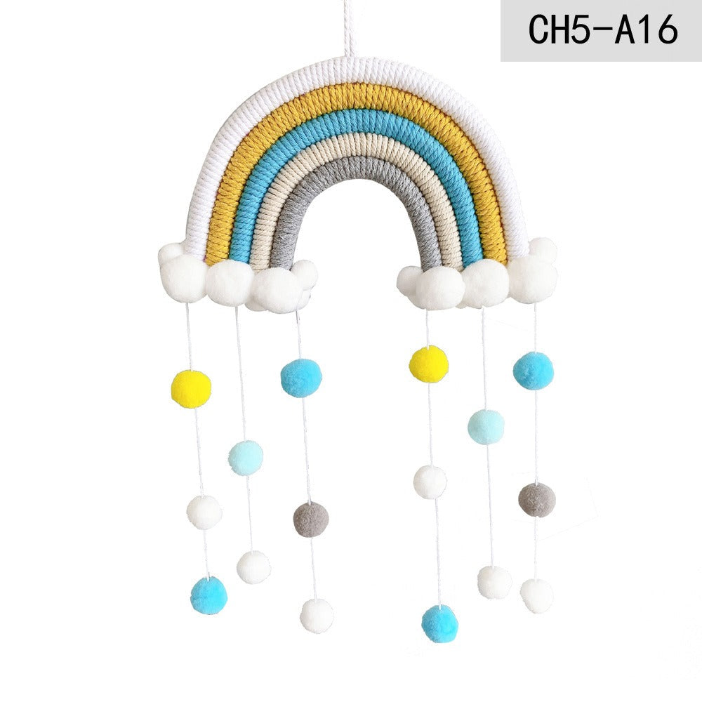 Rainbow Wall Hanging Nursery Decor for Cheerful Rooms