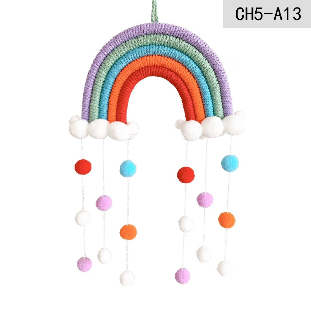 Rainbow Wall Hanging Nursery Decor for Cheerful Rooms