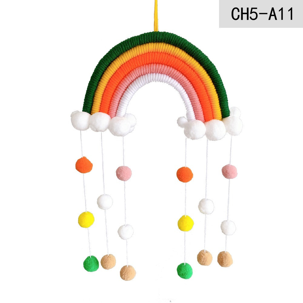 Rainbow Wall Hanging Nursery Decor for Cheerful Rooms
