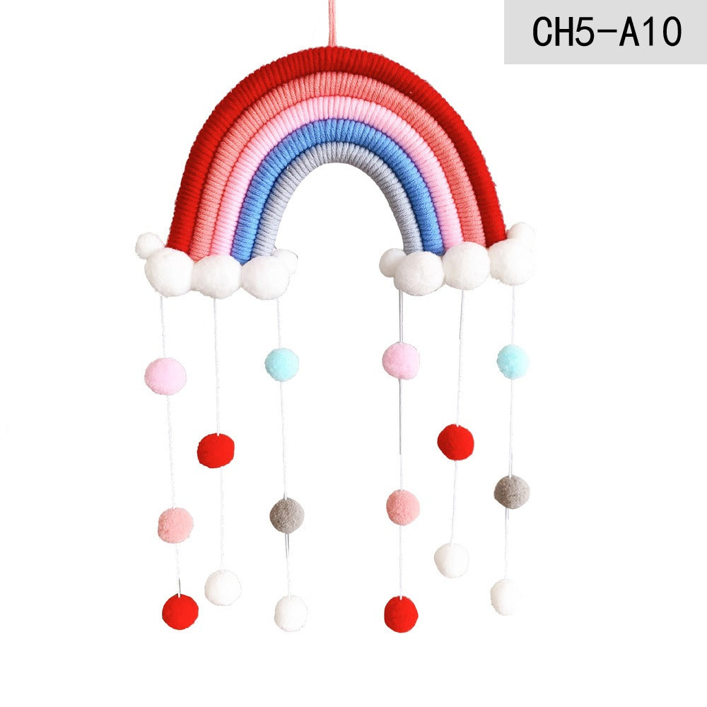 Rainbow Wall Hanging Nursery Decor for Cheerful Rooms