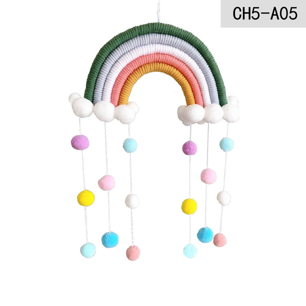 Rainbow Wall Hanging Nursery Decor for Cheerful Rooms