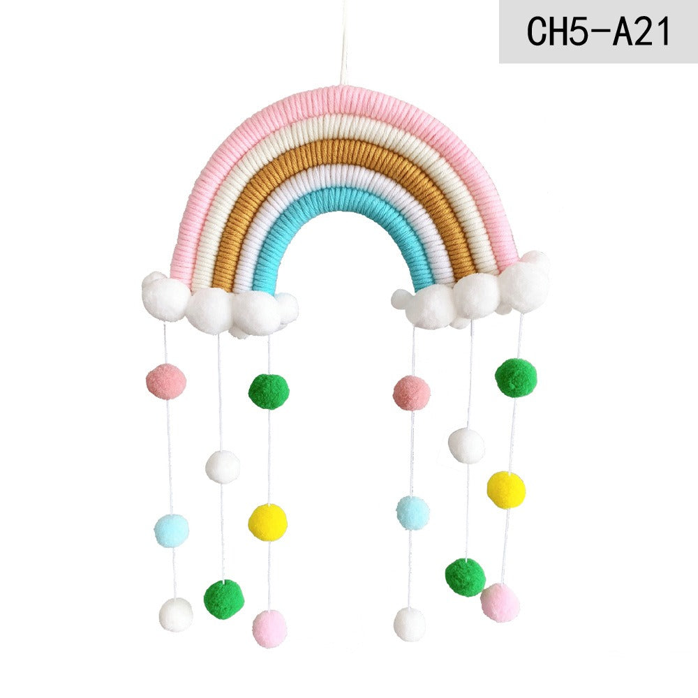 Rainbow Wall Hanging Nursery Decor for Cheerful Rooms