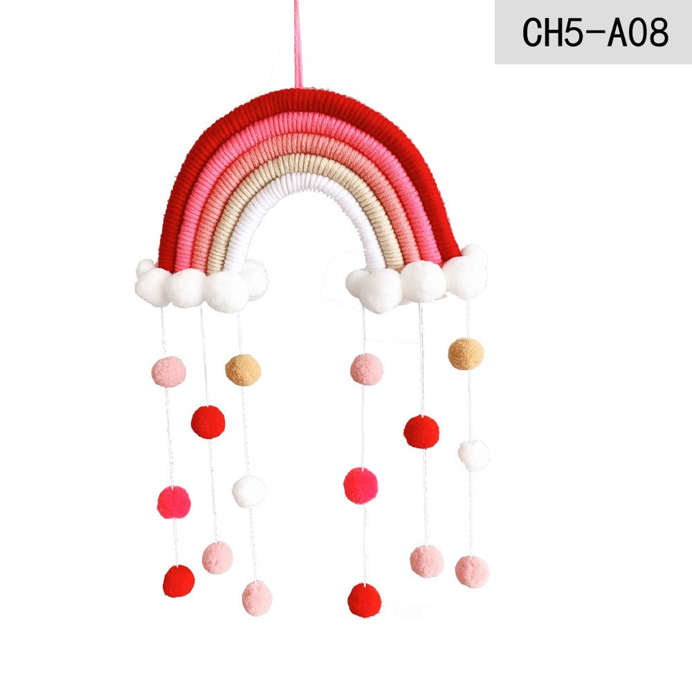 Rainbow Wall Hanging Nursery Decor for Cheerful Rooms
