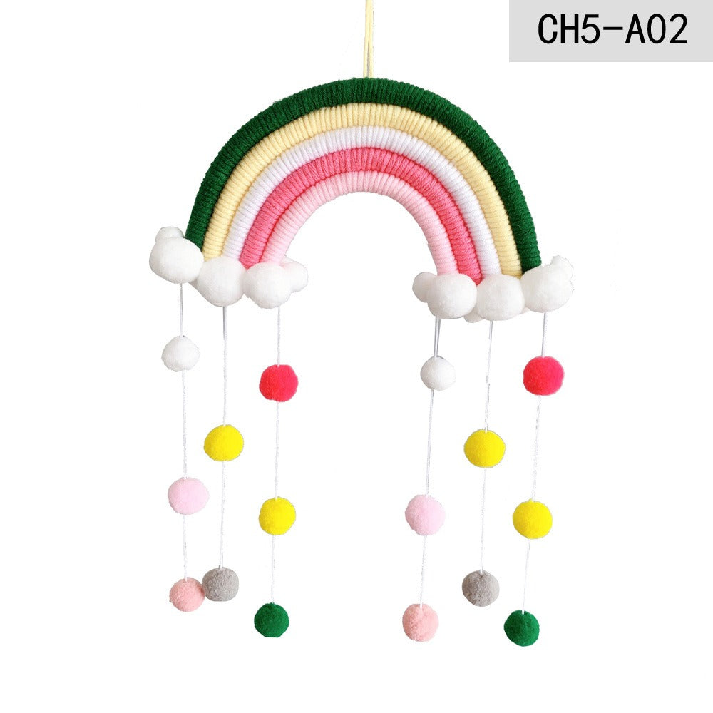 Rainbow Wall Hanging Nursery Decor for Cheerful Rooms