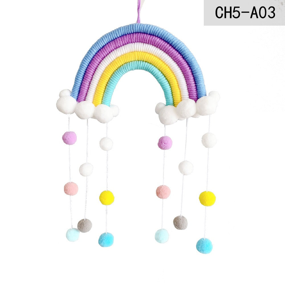 Rainbow Wall Hanging Nursery Decor for Cheerful Rooms