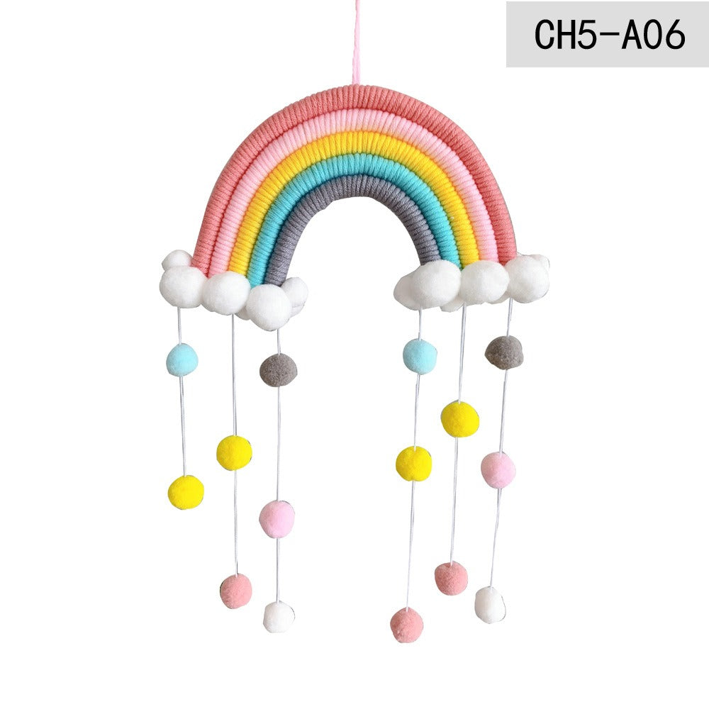 Rainbow Wall Hanging Nursery Decor for Cheerful Rooms