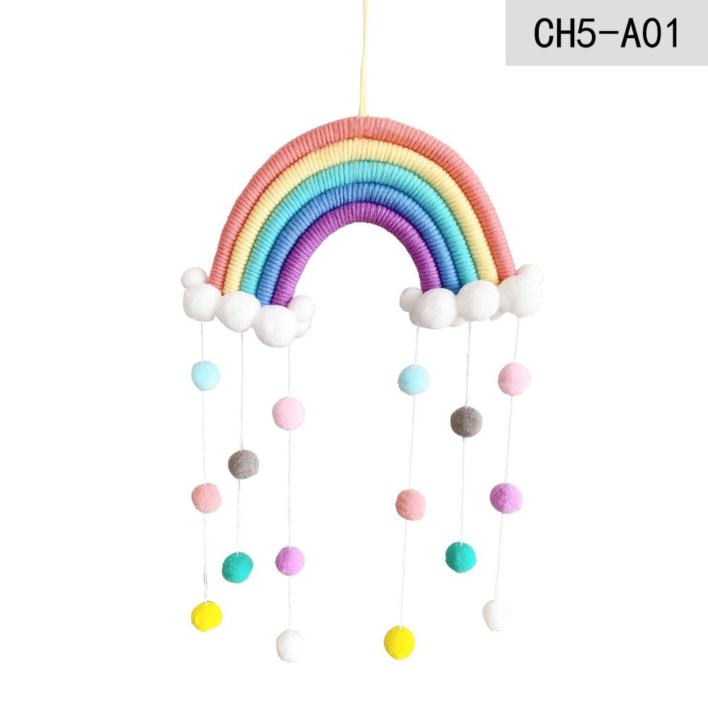 Rainbow Wall Hanging Nursery Decor for Cheerful Rooms