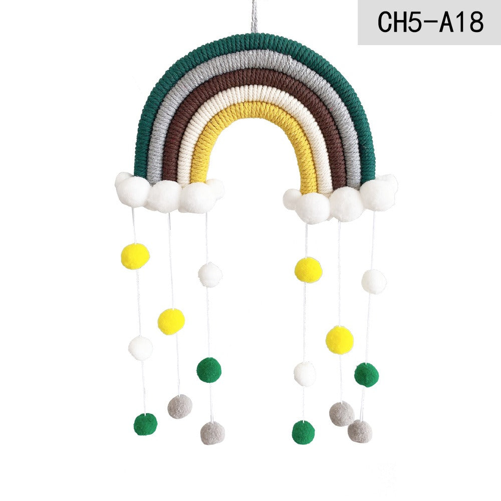 Rainbow Wall Hanging Nursery Decor for Cheerful Rooms