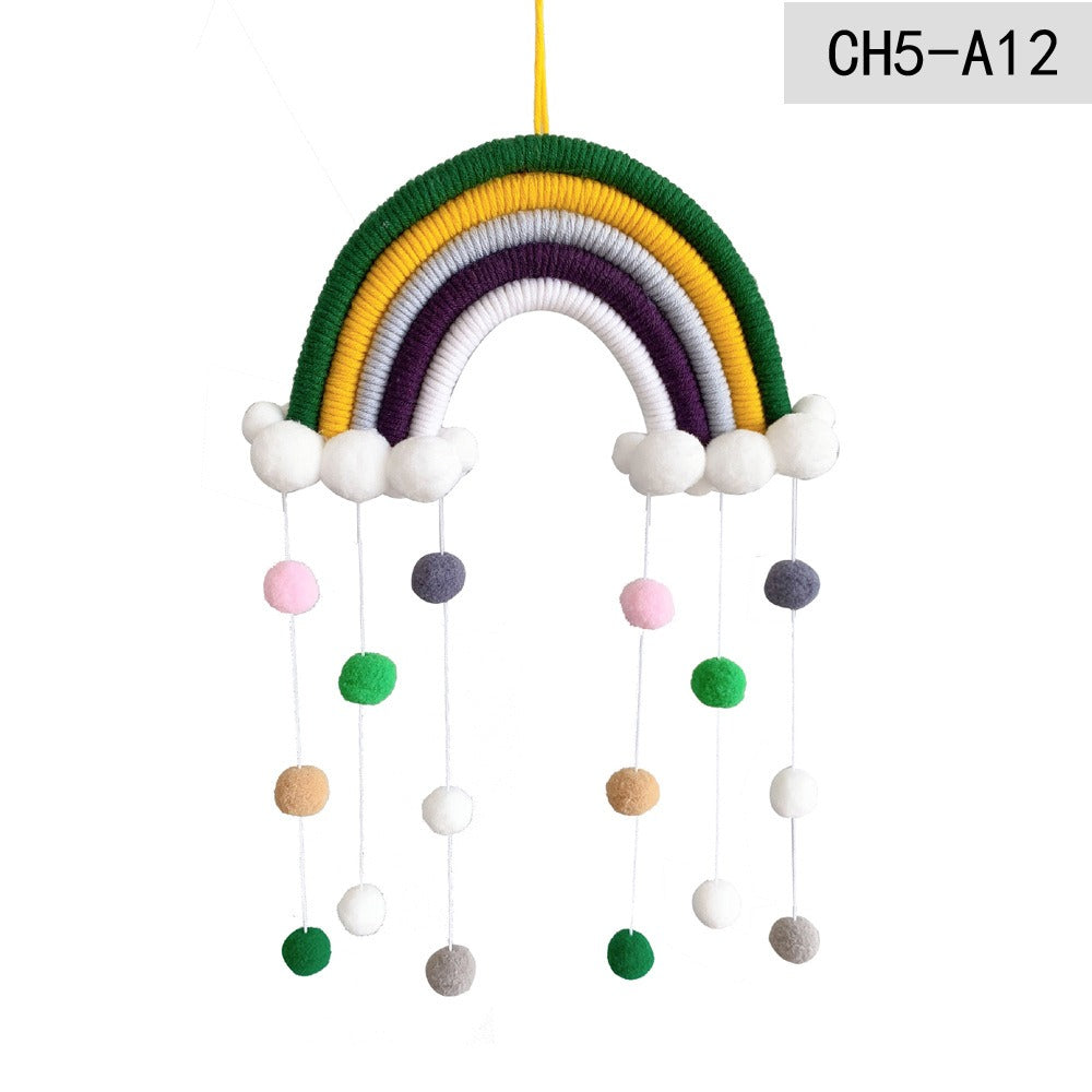 Rainbow Wall Hanging Nursery Decor for Cheerful Rooms