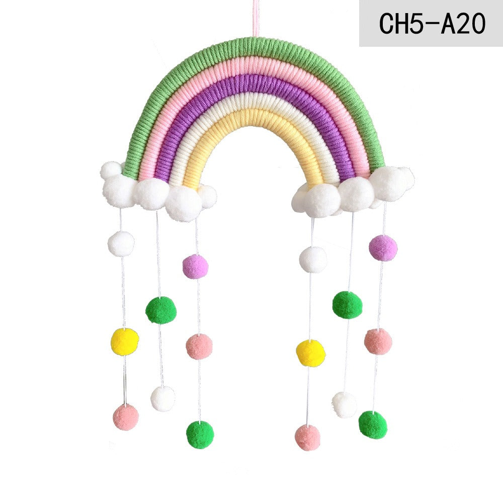 Rainbow Wall Hanging Nursery Decor for Cheerful Rooms