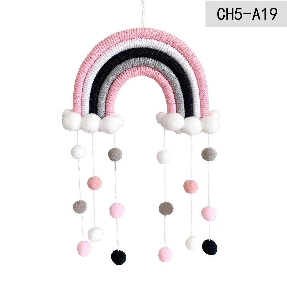 Rainbow Wall Hanging Nursery Decor for Cheerful Rooms