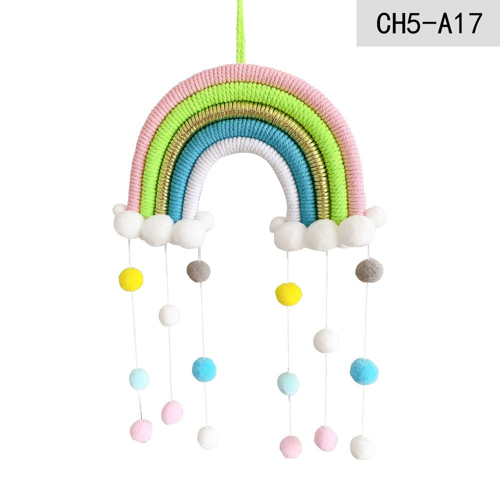 Rainbow Wall Hanging Nursery Decor for Cheerful Rooms