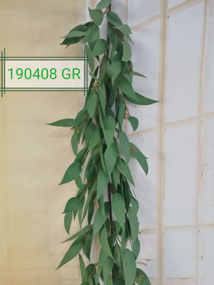 Cascading Eucalyptus Garland for Weddings & Home Decor