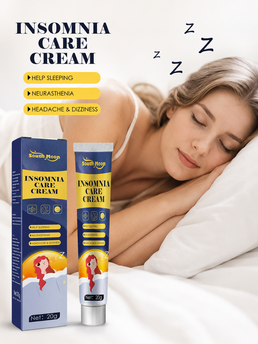 Sleep Cream for Insomnia & Headache — Wake Up Truly Rested