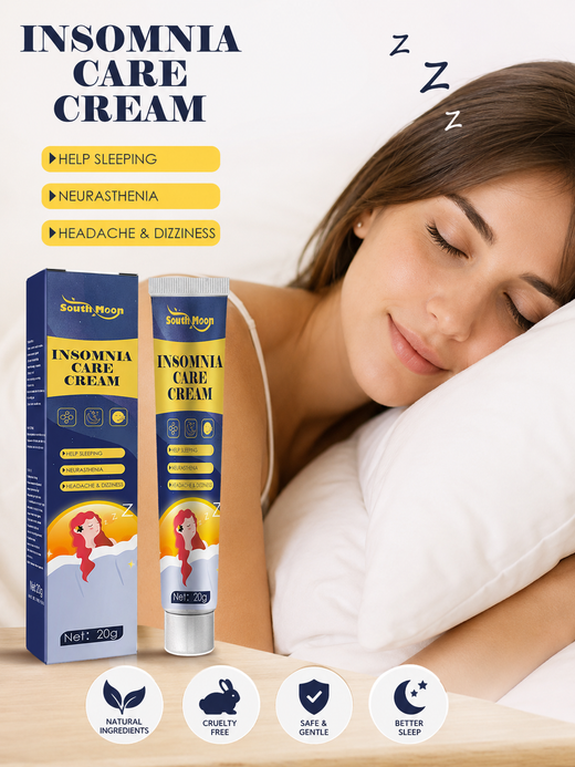 Sleep Cream for Insomnia & Headache — Wake Up Truly Rested