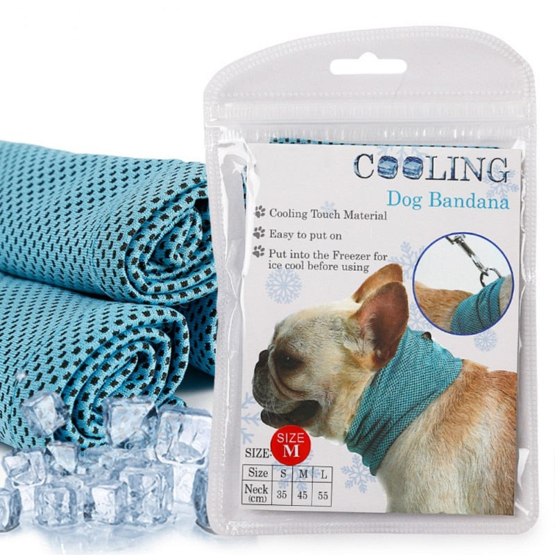 Dog Cooling Bandana for Instant Summer Heat Relief